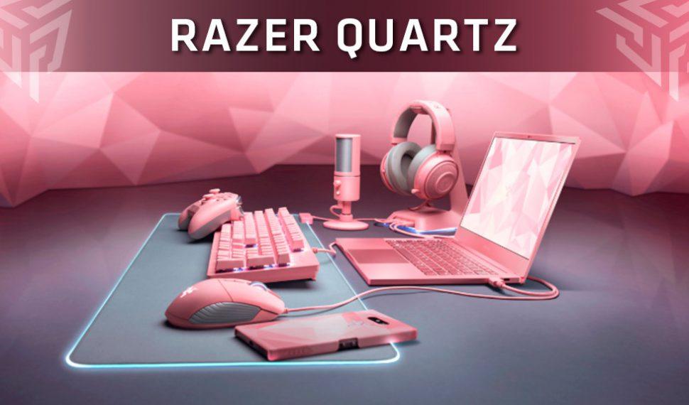 Razer presenta Quartz, su nueva línea de productos de color rosa