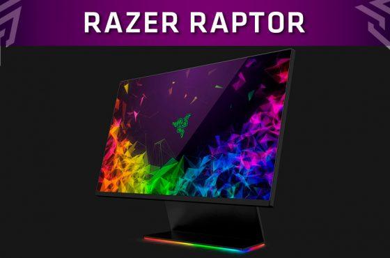 Razer presenta Raptor, su nuevo monitor de 27 pulgadas