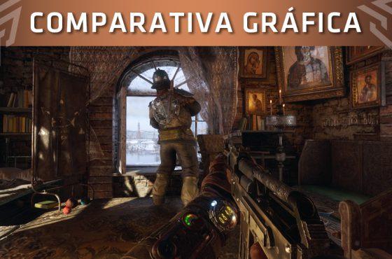 Comparación de Metro Exodus en PlayStation 4 Pro, Xbox One X y PC