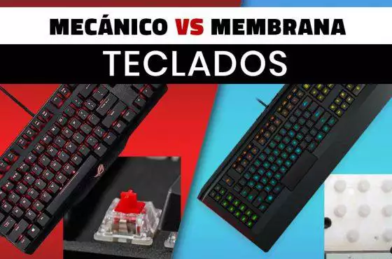 Teclado Mecánico Vs Teclado de Membrana: ¿Cuál es mejor?