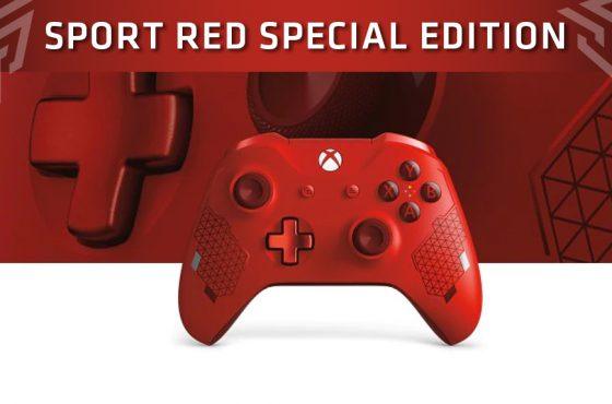 Microsoft presenta su nuevo mando «Sport Red Special Edition»