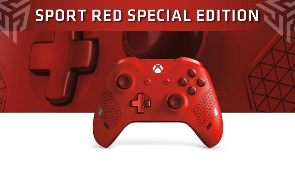 Microsoft presenta su nuevo mando «Sport Red Special Edition»