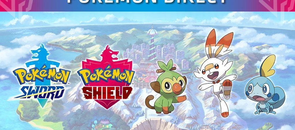 pokémon espada escudo direct