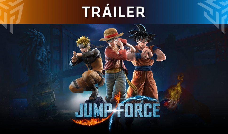 Así es el nuevo tráiler de Jump Force protagonizado por Jotaro Kujo y Dio Brando