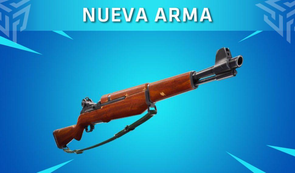 Una nueva arma llegará próximamente a Fortnite: Battle Royale