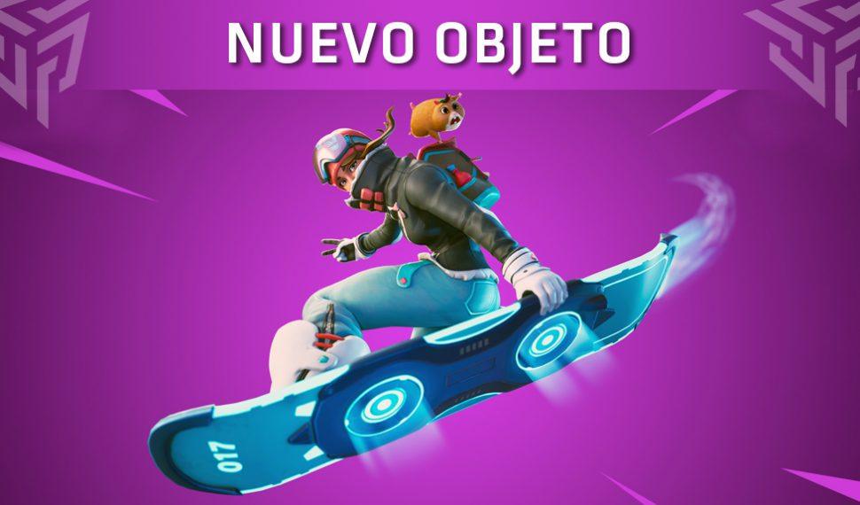 Fortnite: Battle Royale recibe un nuevo objeto llamado Driftboard