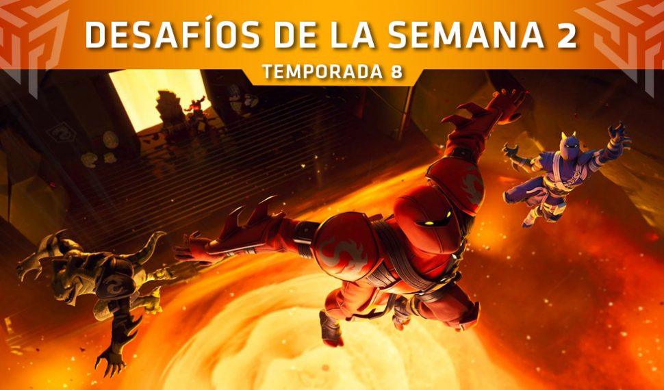 Desafíos Semana 2 de Fortnite (Temporada 8) – Misiones y localizaciones