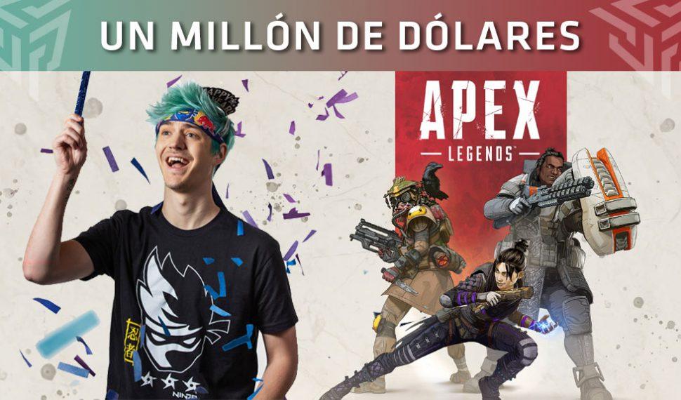 El streamer Ninja podría haber ganado 1 millón de dólares por promocionar Apex Legends