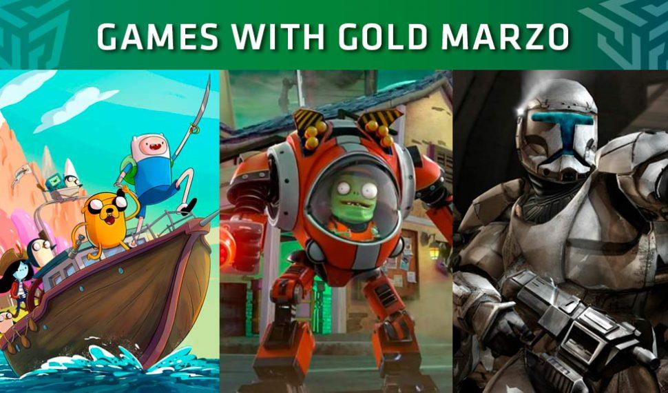 Xbox Live Gold: Juegos gratuitos del mes de marzo