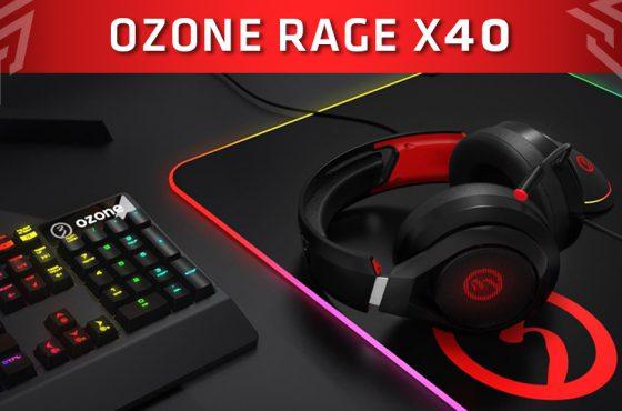 Ozone presenta sus nuevos cascos gaming «Rage X40»