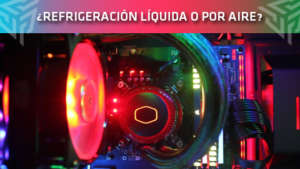 refrigeración líquida aire