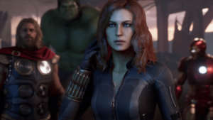 viuda negra marvel's avengers