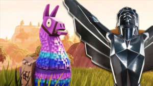 fortnite the game awards