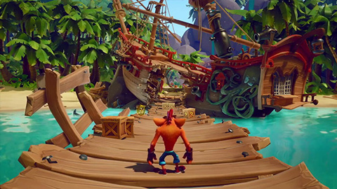 Crash Bandicoot 4: It’s About Time presenta un nuevo gameplay cargado de detalles