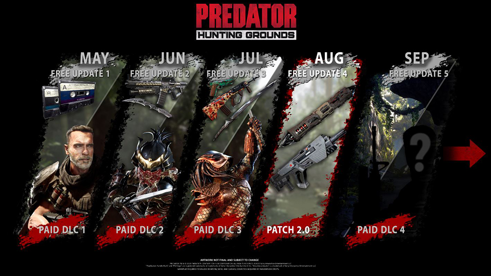 Predator: Hunting Grounds recibirá un nuevo parche