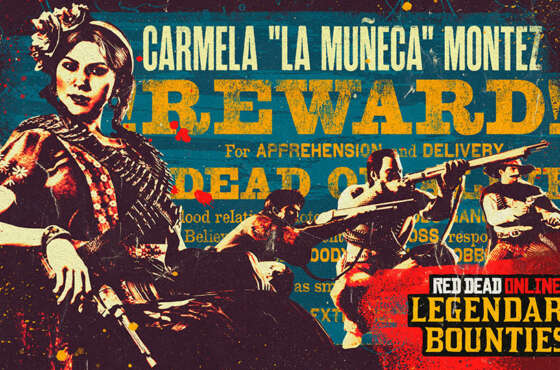 Red Dead Online: la Fugitiva Legendaria Carmela Montez