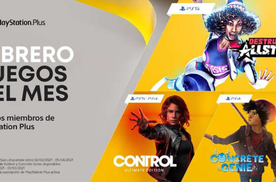 Nuevos títulos para PlayStation Plus en febrero