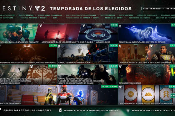 Destiny 2, temporada de los Elegidos