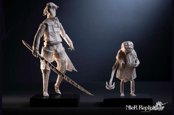 El arte de la papiroflexia llega con NieR-igami