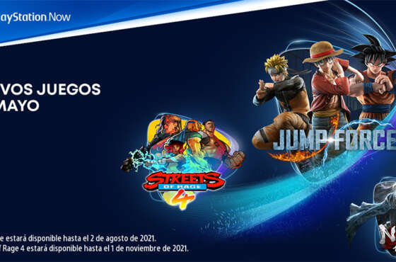 Jump Force, Nioh y Streets of Rage 4 se suman al catálogo de PlayStation Now