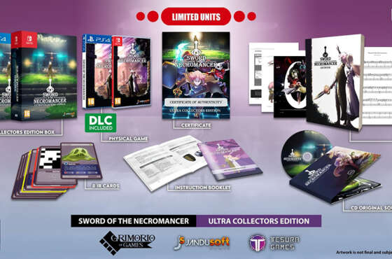 SWORD OF THE NECROMANCER confirma Ed. Física en PS4 y Switch