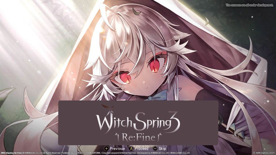 WitchSpring 3 Re:Fine – The Story of Eirudy
