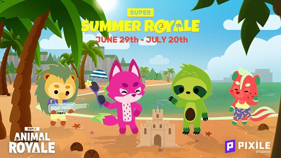 El verano llega a Super Animal Royale con un nuevo evento
