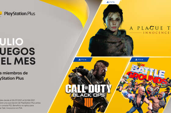 PlayStation Plus en julio
