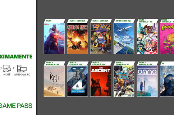 Próximamente en Xbox Game Pass