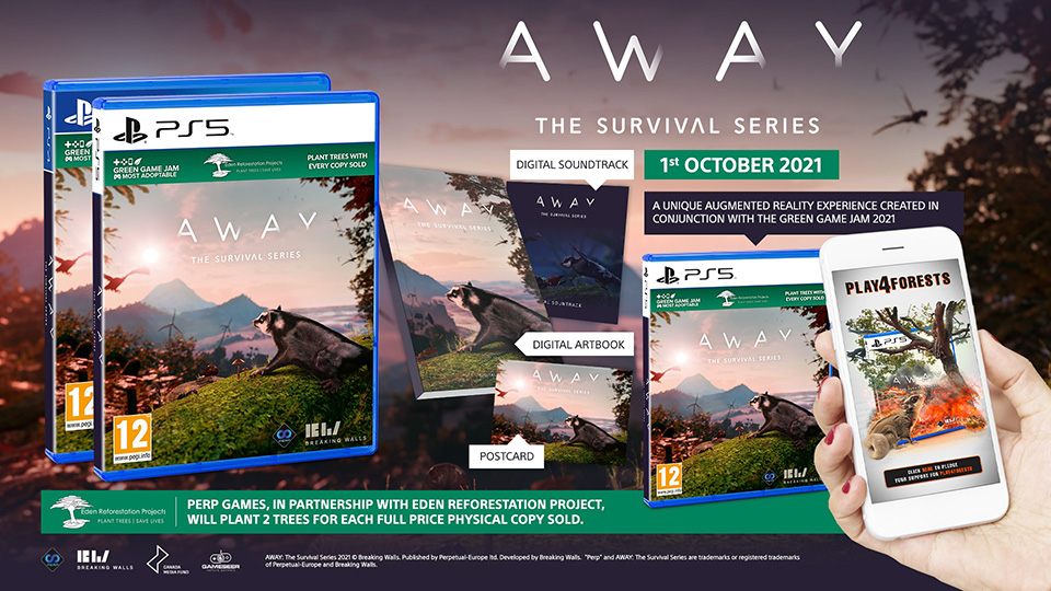 Away The Survival Series comparte su fecha de lanzamiento en PS4 y PS5