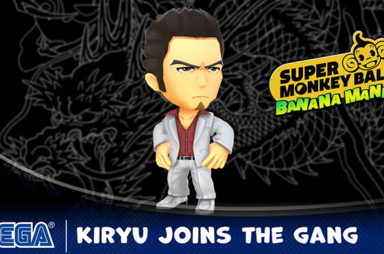 Kiryu Kazuma se une a Super Monkey Ball Banana Mania