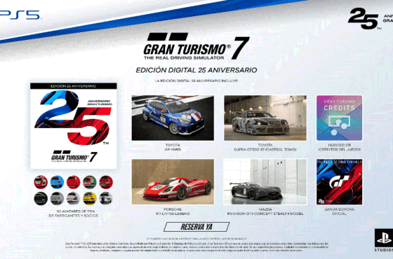 Gran Turismo 7 y su edición 25 Aniversario ya está disponible para reserva