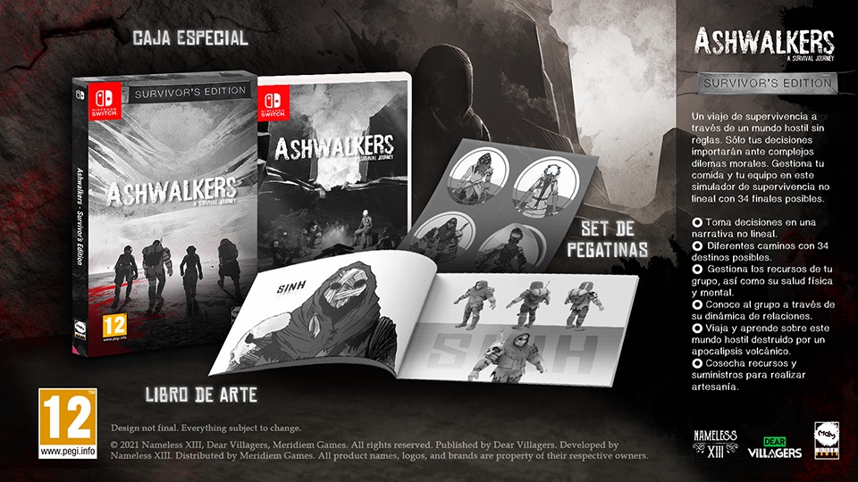 Ashwalkers llegará en formato físico para Nintendo Switch
