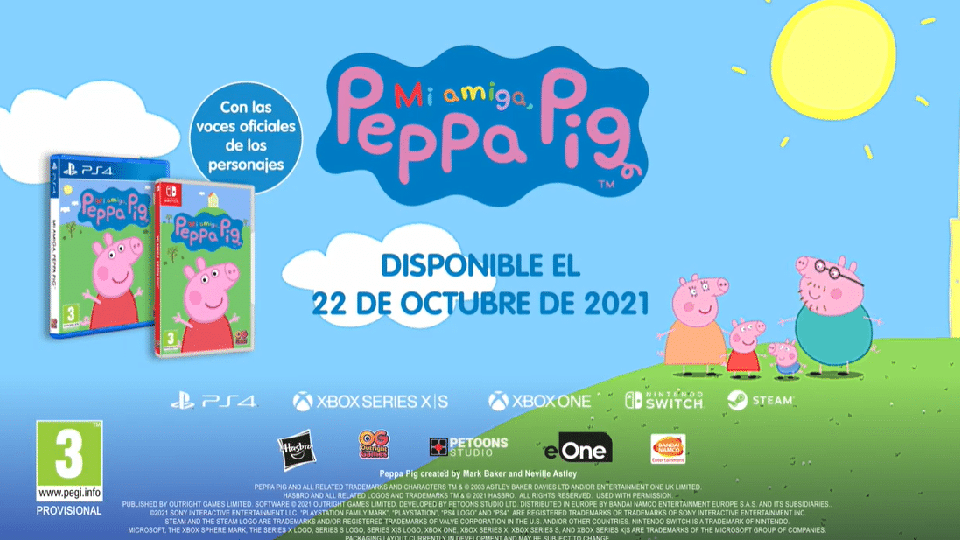 Mi Amiga, Peppa Pig se pone a la venta en consolas, Stadia y PC