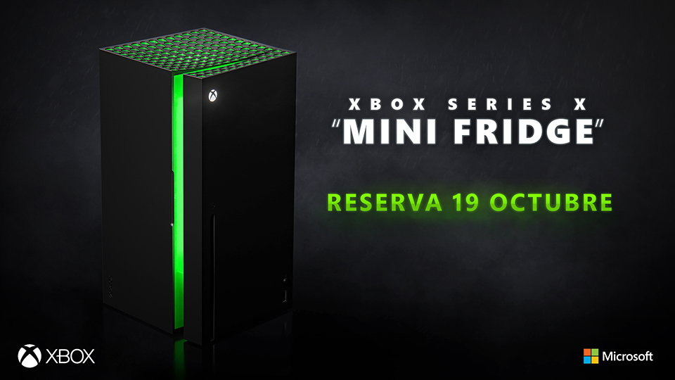 Refréscate con la Mininevera de Xbox, disponible para reservar el 19 de octubre