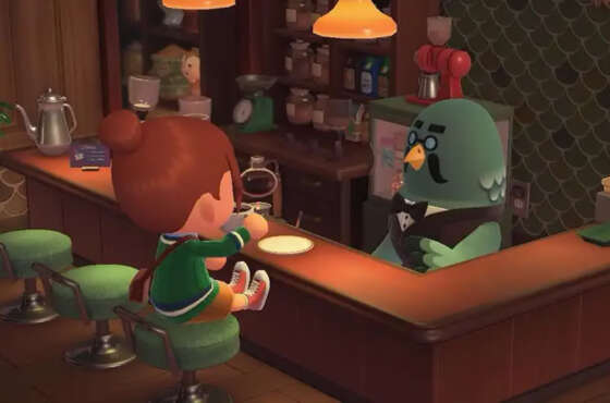 Brewster está en Animal Crossing: New Horizons