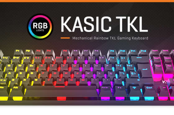 Krom Kasic TKL, un compacto teclado mecánico RGB