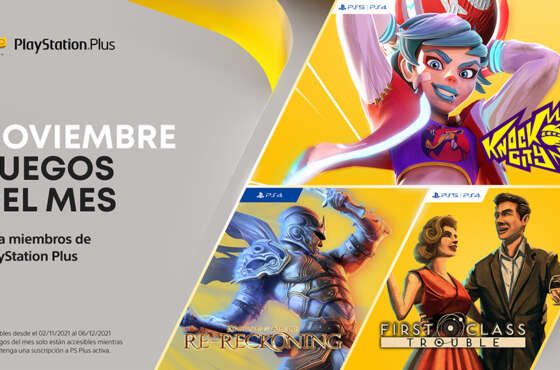 Las novedades de PlayStation Plus en noviembre