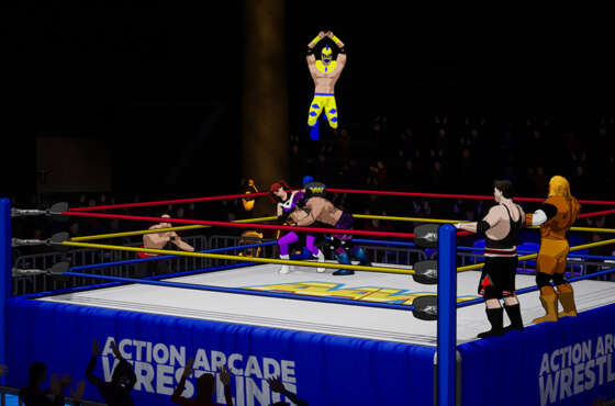 Action Arcade Wrestling obtiene un avance festivo antes del lanzamiento de Switch 2022