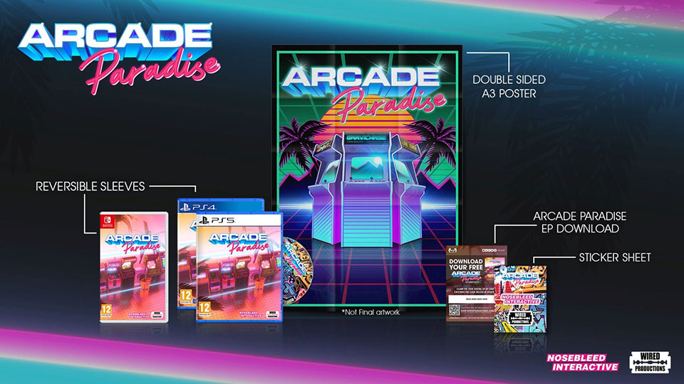 Arcade Paradise revela los éxitos arcade definitivos