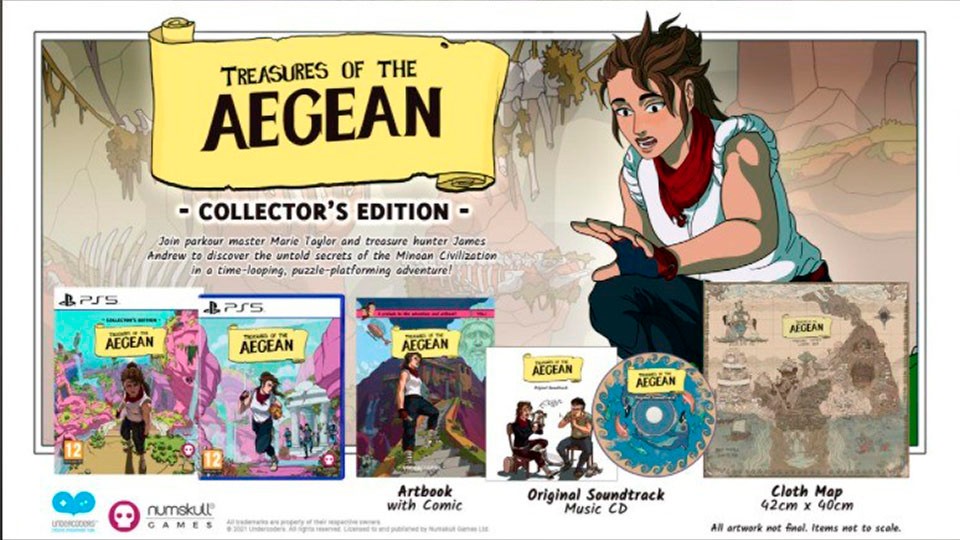 Treasures of the Aegean ya disponible en edición física