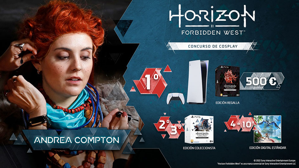 Concurso de cosplay de Horizon Forbidden West