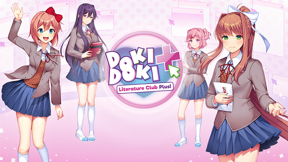 Doki Doki Literature Club Plus llegará en formato físico para PlayStation en abril