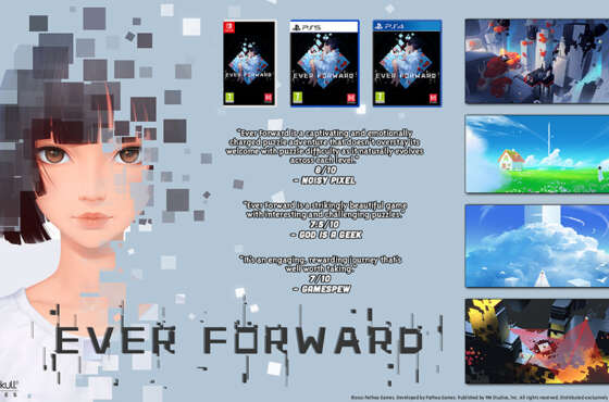 Ever Foward llegará en formato físico para Nintendo Switch, PlayStation 4 y PlayStation 5