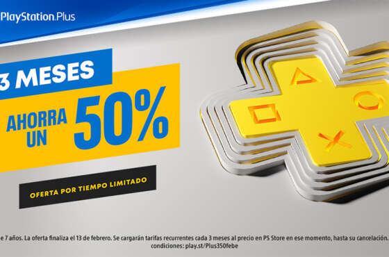 PlayStation Plus al 50% de descuento