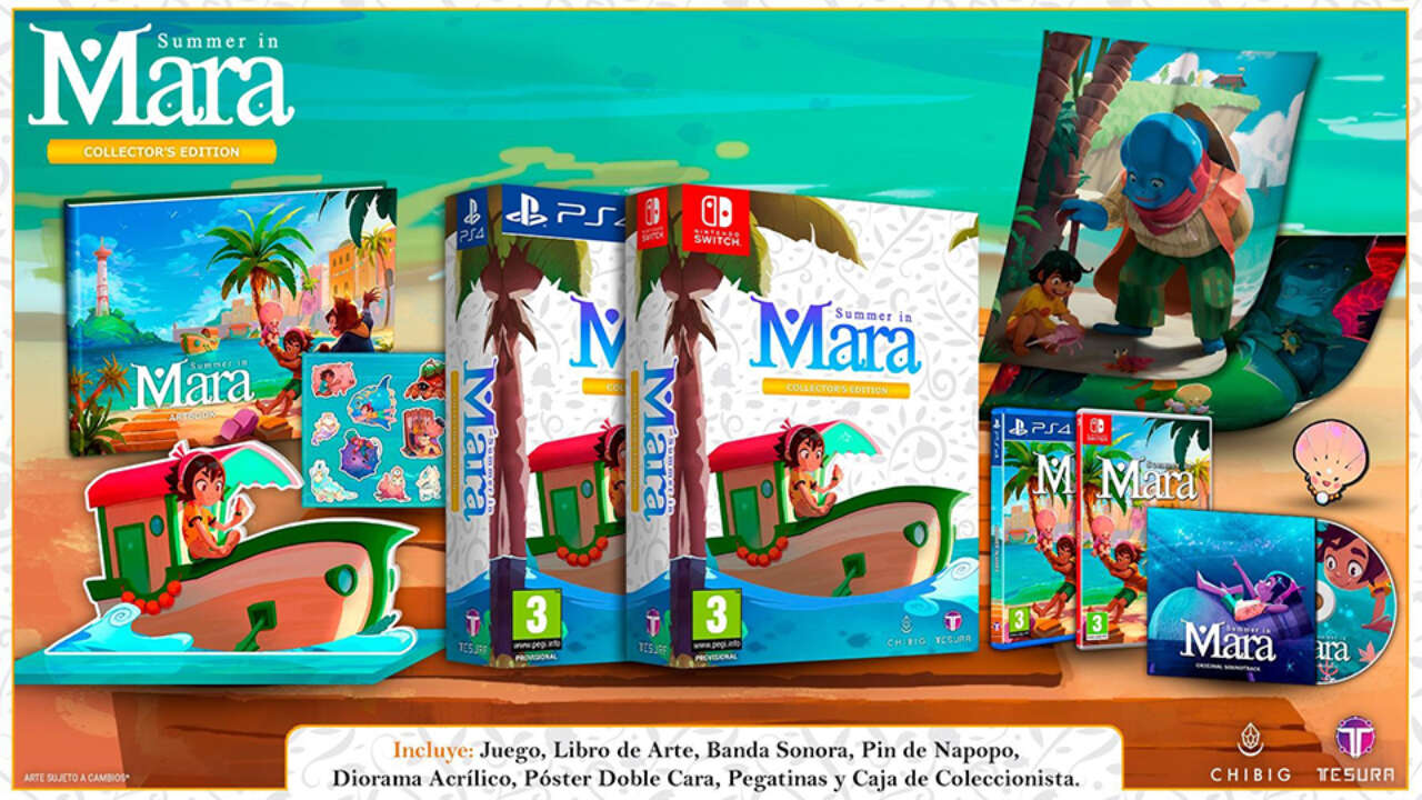 Summer in Mara ya está disponible en formato físico para PS4 y Switch
