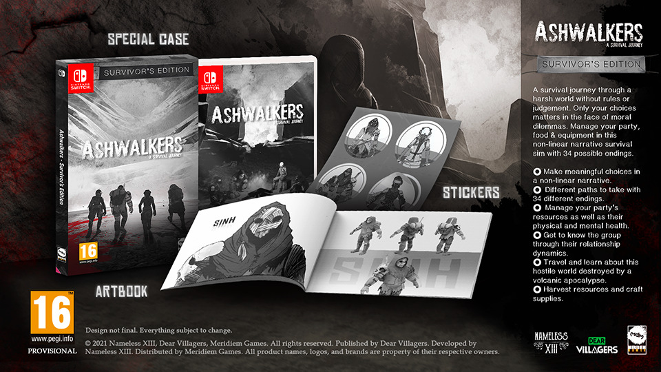 Ashwalkers ya disponible en formato físico para Nintendo Switch