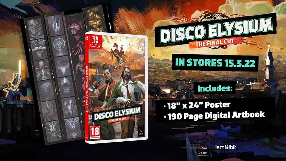 Disco Elysium – The Final Cut ya disponible en formato físico para Nintendo Switch