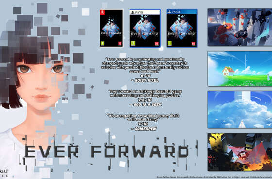 Ever Foward ya disponible en formato físico para Nintendo Switch y PlayStation