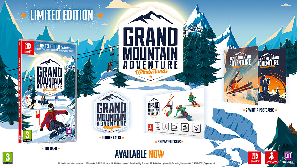 Grand Mountain Adventure: Wonderlands ya está disponible